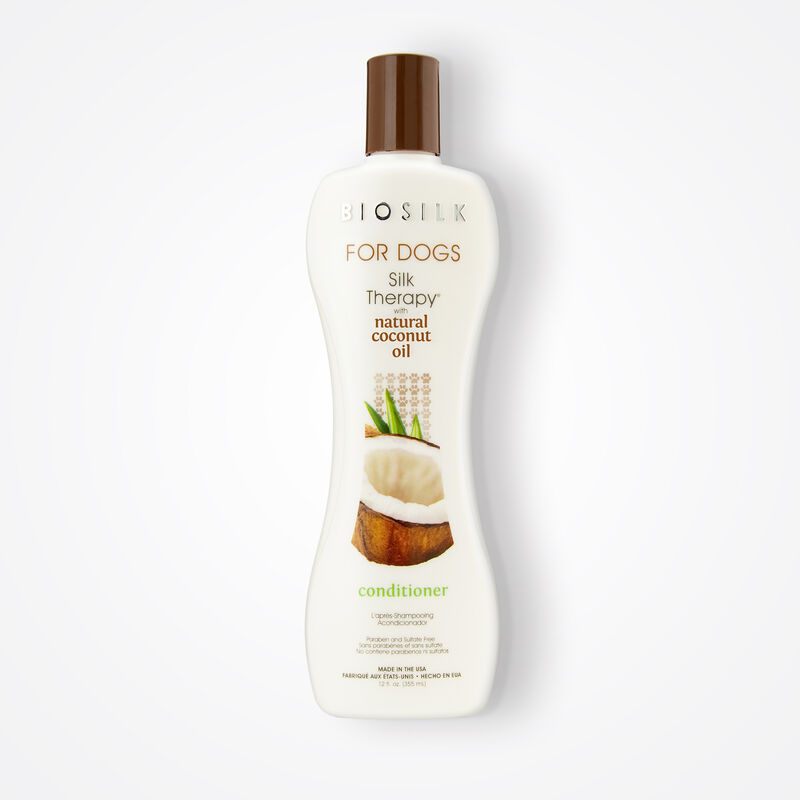 BioSilk For Dogs Silk Therapy Coconut Oil Conditioner, , large image number null